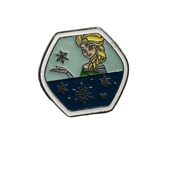 Disney Elsa Trading Pin Frozen Carousel Hidden Mickey Lapel Pin Brooch Badge Pin - Picture 1 of 9
